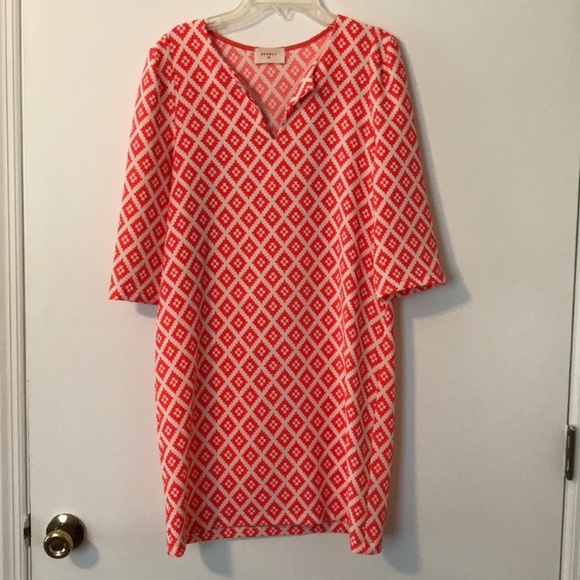 Orange Everly Shift Dress - Picture 3 of 4